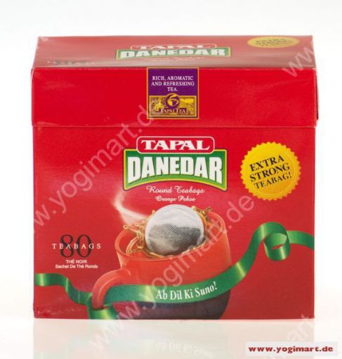 Bild von Tapal Black Tea Danedar 80 Tea Bags 250g