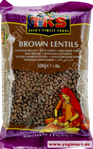 Bild von TRS Lentils Whole Brown (Masoor) 500G - Exp 09.08.2025