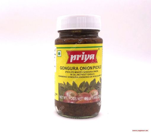 Bild von Priya Gongura Onion Pickle 300g (Without Garlic)