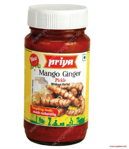 Bild von Priya Mango Ginger Pickle 300g - Exp 30.10.2025
