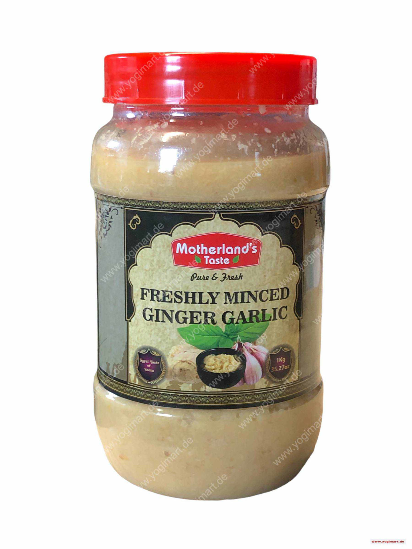 Motherland's Taste Freshly Minced Ginger Garlic 1kg Yogi Mart