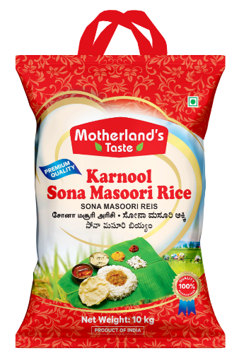Bild von Motherland's Taste Kurnool Sona Masoori Rice 10kg