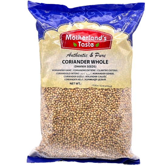 Bild von Motherland's Taste Dhania ( Coriander whole Seeds) 750g