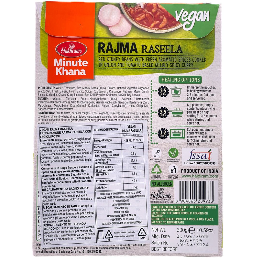 Haldiram's Rajma Raseela 300g - Exp 19.12.2024 - Yogi Mart - Online ...