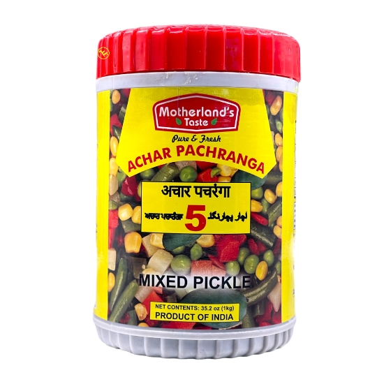 Bild von Motherland's Taste Pachranga Pickle 1kg - Exp 28.02.2026