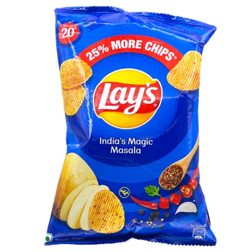 Bild von Lay's India's Magic Masala Potatoes Chips 52g - Exp 31.07.2025