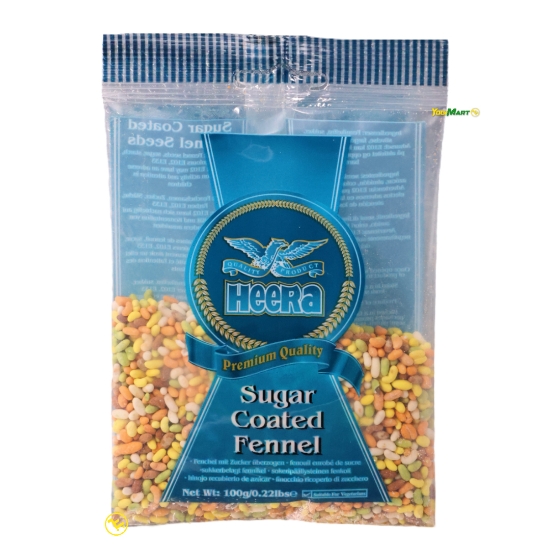 Picture of Heera Sugar Coated Saunf / Fennel 100g