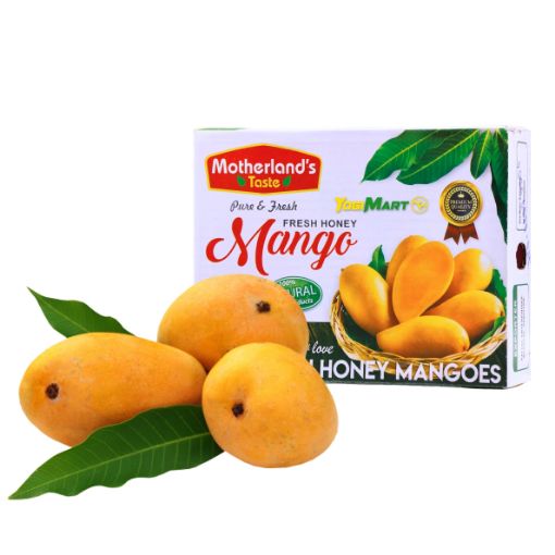 Bild von Motherland's Taste Fresh Mangoes (Sindhri) c.a. 3 or 4 Pcs (1kg to 1.2kg)  