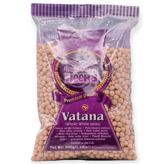 Bild von Heera Vatana Whole White Peas 500g 