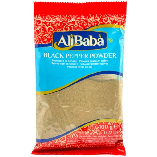 Bild von AliBaba Black Pepper Powder 100g - Exp 26.05.2025
