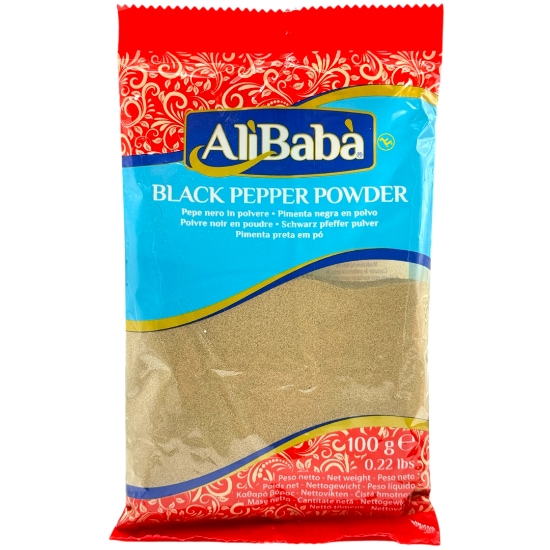 Bild von AliBaba Black Pepper Powder 100g - Exp 26.05.2025