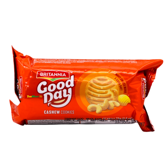 Bild von Britannia Good Day Cashew Cookies 75g - Exp 23.08.2026