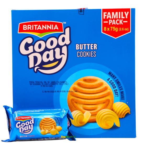Picture of Britannia Good Day Butter Cookies Family Pack