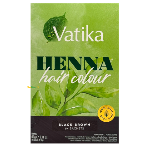 Bild von Vatika Natural (Black Brown) Hair colour 60g