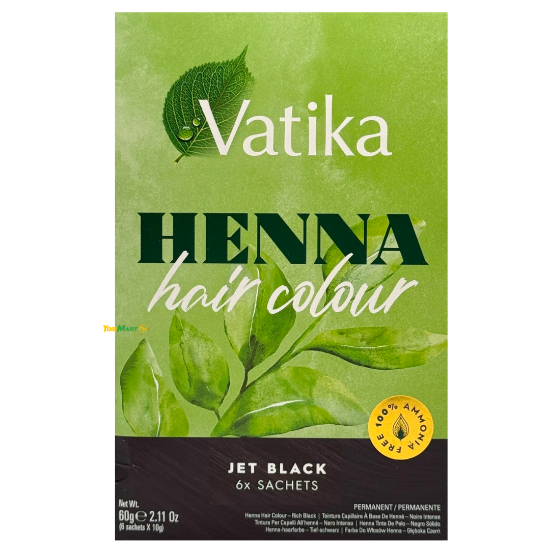 Picture of Vatika Natural (Jet Black) Hair colour 60g
