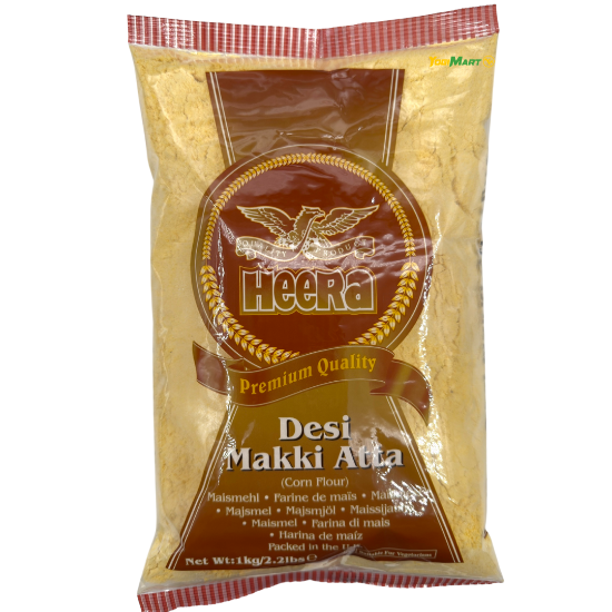 Bild von Heera Desi Makki Atta 1kg (Corn Flour)
