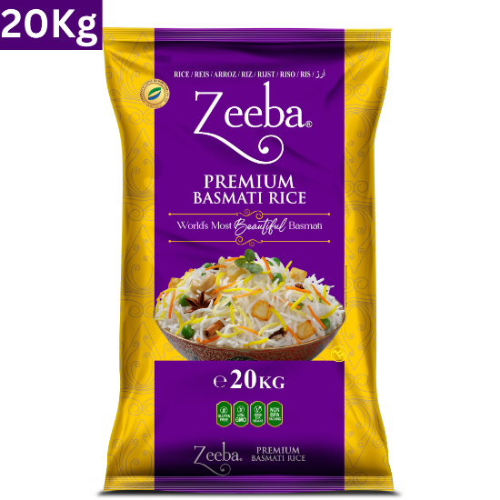 Picture of Zeeba Premium Basmati Rice 20kg