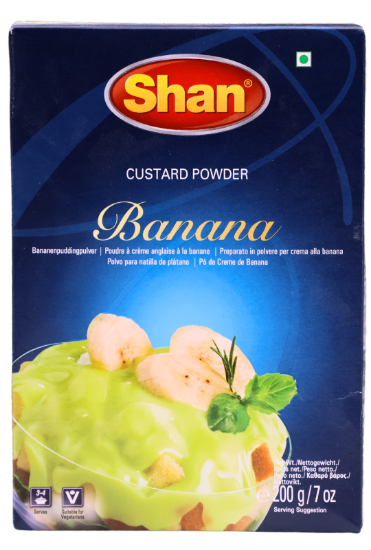 Bild von SHAN Banana Custard Powder 200g