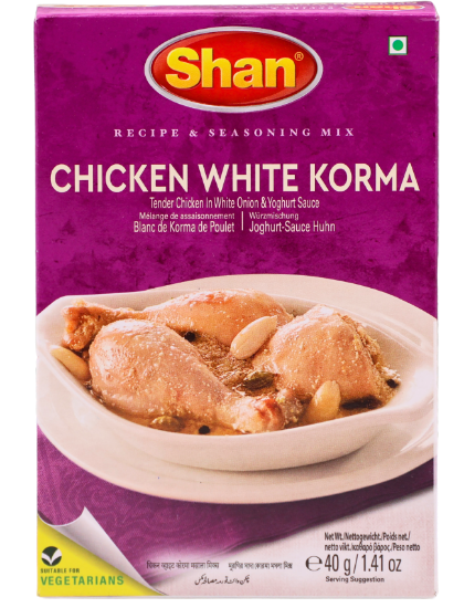Bild von SHAN Chicken White Korma 40G - Exp 18.04.2026