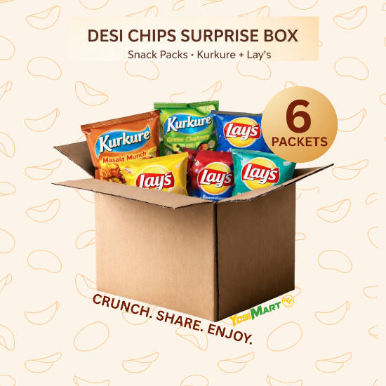 Bild von Desi Chips Surprice Box Small (6 packets) - Exp 30.05.2026