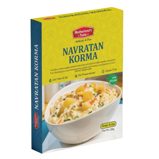 Bild von Motherland's Taste Navrattan Korma 300g