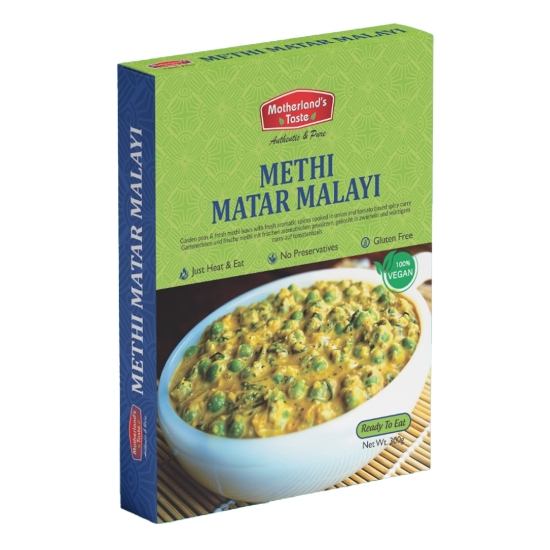 Bild von Motherland's Taste Methi Matar Malayi 300g