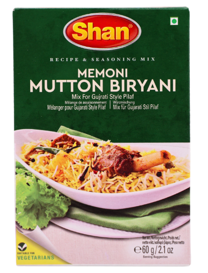 Bild von SHAN  (Memoni) Mutton Biryani 60G - Exp 10.09.2026